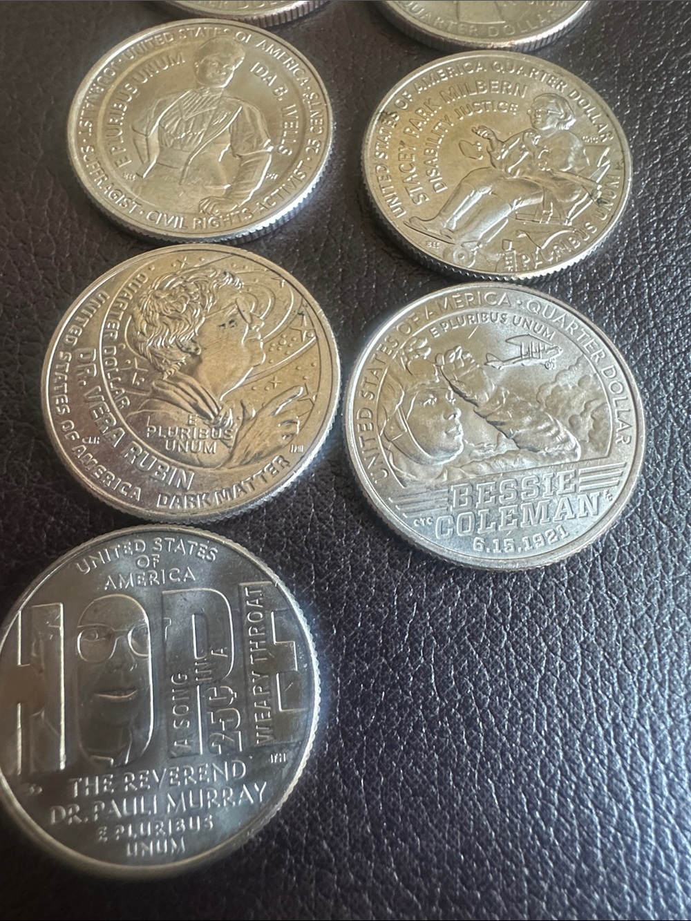 Set of Seventeen (17) US Commemorative Quarters - American Women Quarter Series - Picture 15 of 15